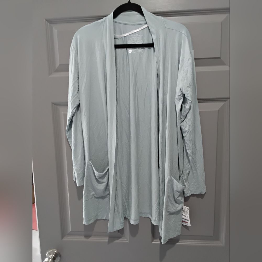 State Of Day Mint Green Open Front Robe